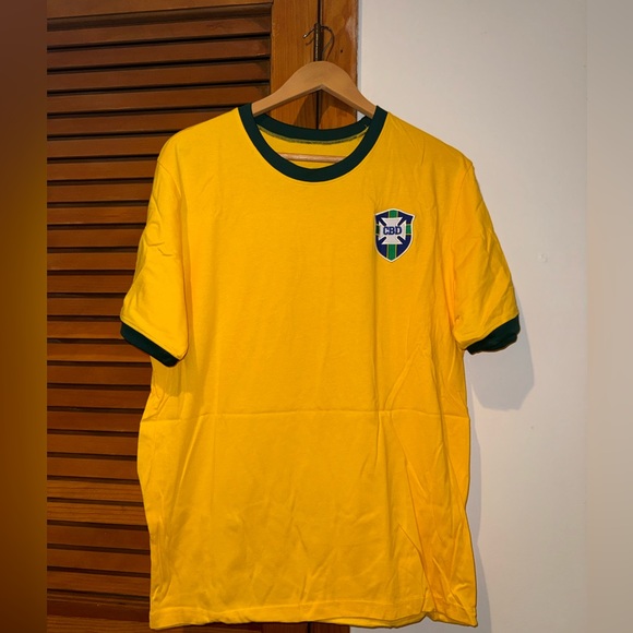 Authentic Pele Signed Soccer Jersey CBD Brazil PSA/DNA - Picture 4 of 7